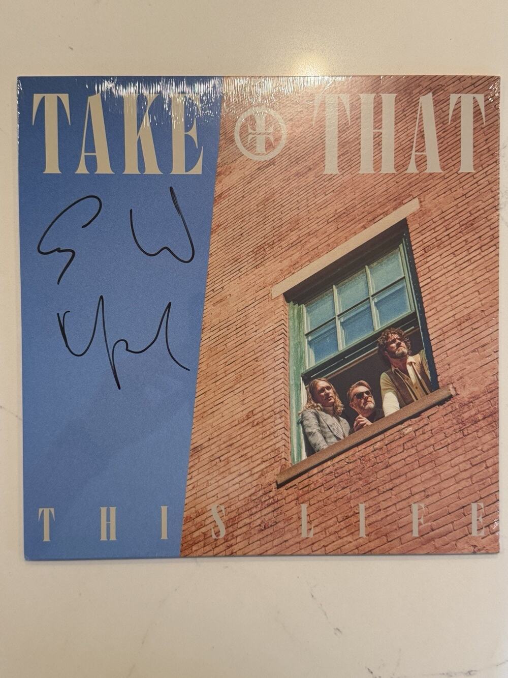 Take That - This Life 12” Vinyl LP SIGNED AUTOGRAPHED Sealed #5